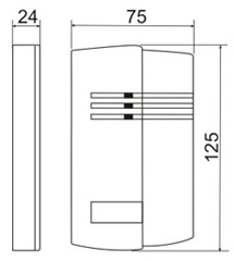 Matrix IV RF Keeloq receiver 433,92 MHz, Dallas TM (emulation of DS1990A), Wiegand 26, RS485 - Anticlone Technology - Image 2